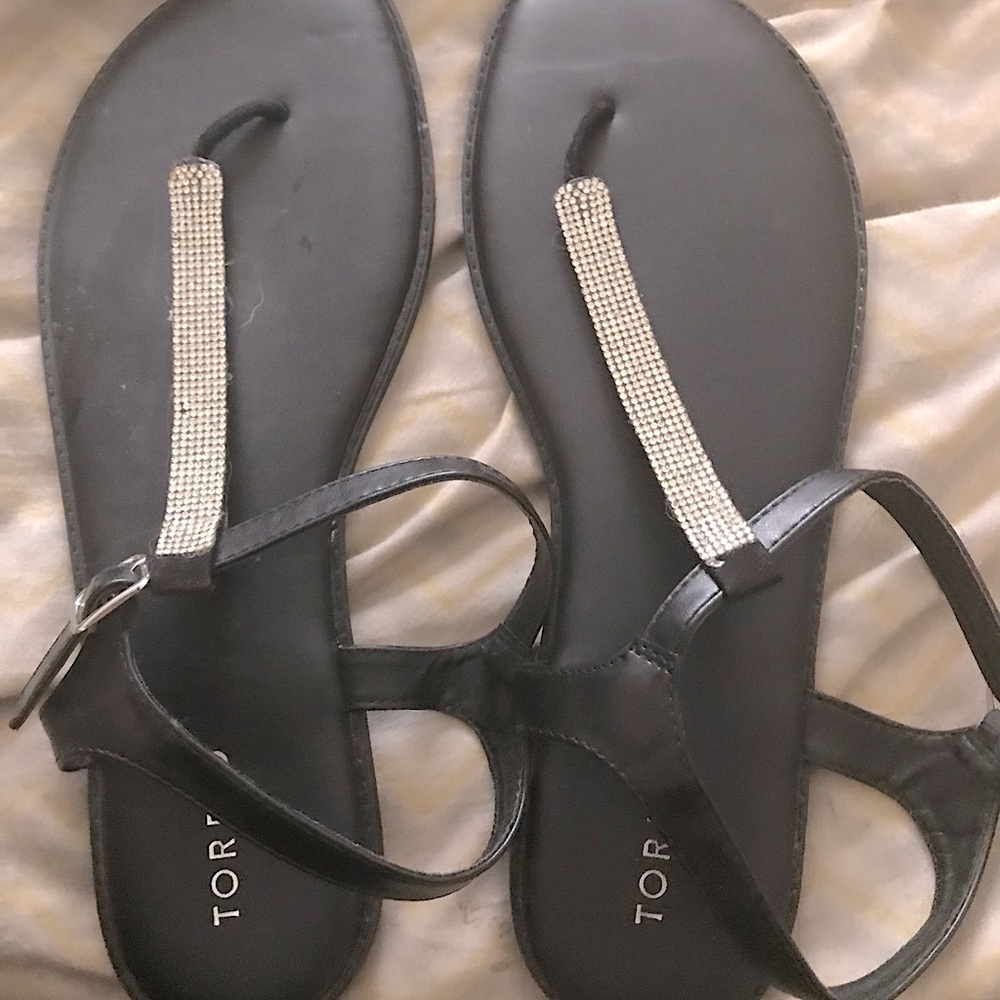 Torrid sandals never worn